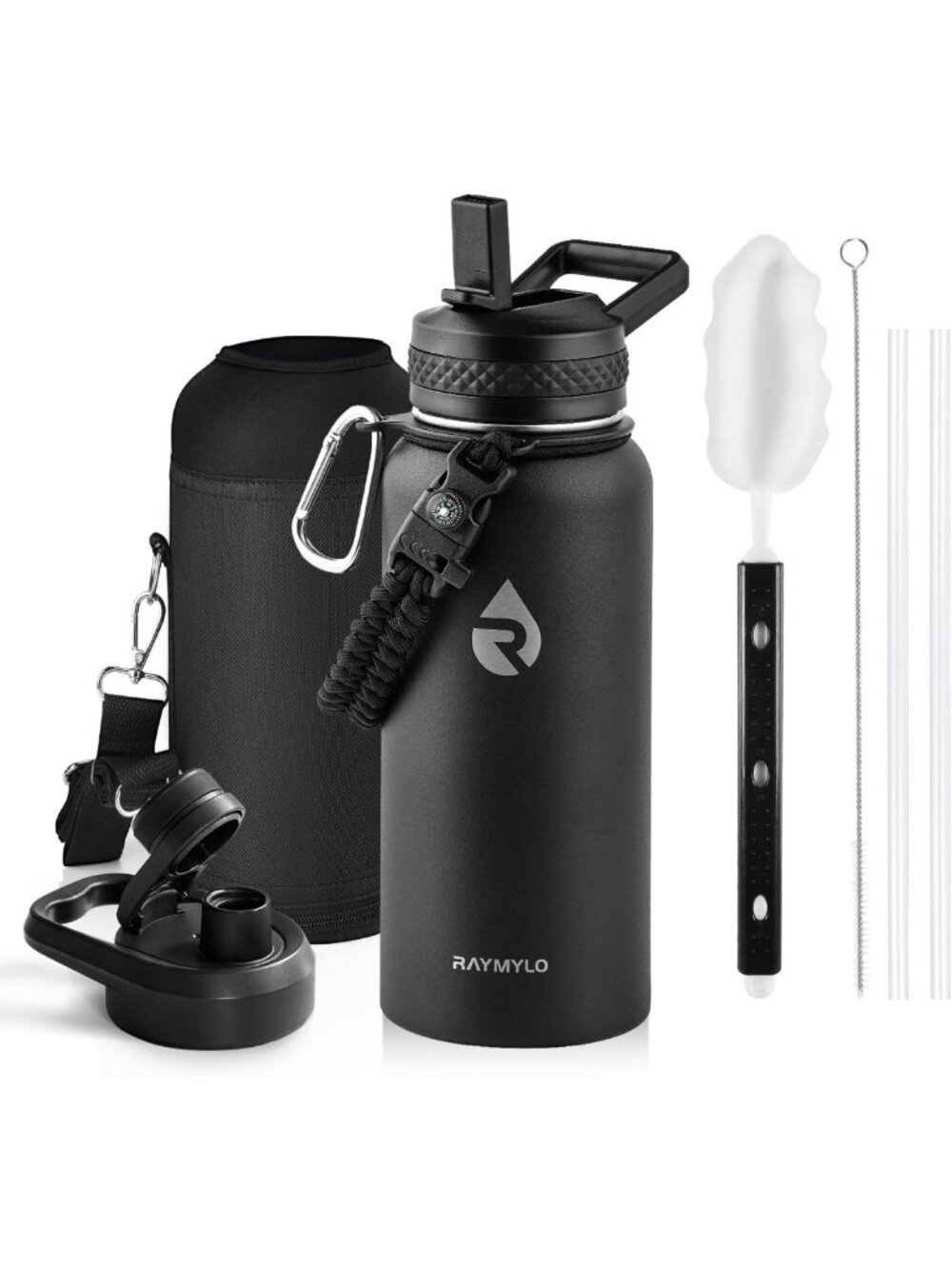 32 oz Insulated Water Bottle - Triple Wall Vacuum Stainless Steel, Durable